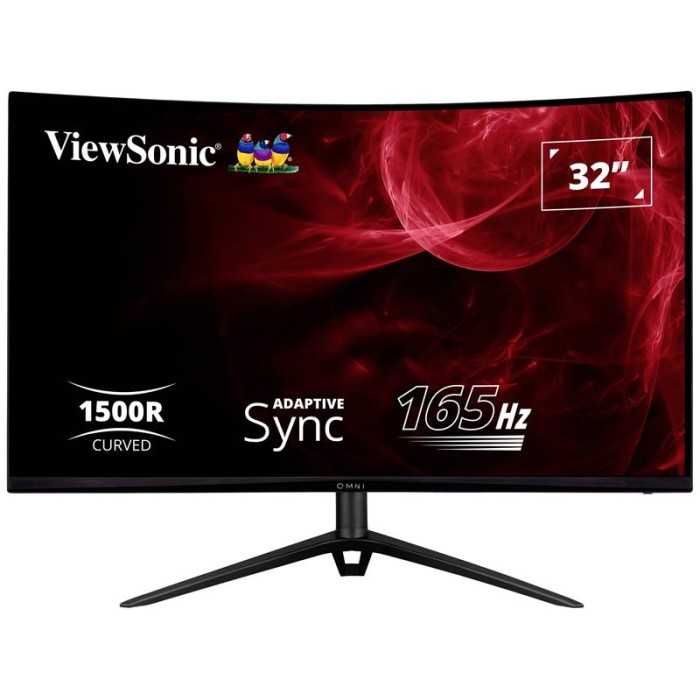 MONITOR VIEWSONIC 32? CURVO FHD 165HZ REG.ALT/INCL MULTIMEDIA GAMING