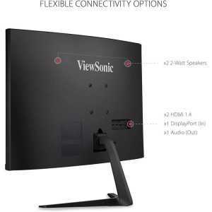 MONITOR VIEWSONIC 27 FHD CURVO HDMI DP REG.ALT/PIVOT/MULT. GAMING 165HZ