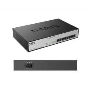 SWITCH D-LINK GIGABIT 8 PUERTOS POE+ DGS-1008MP/E