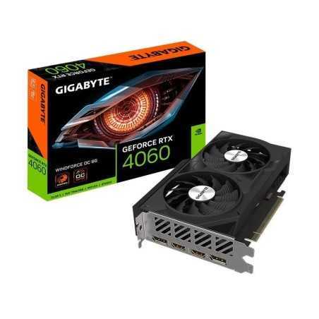 TARJETA DE VIDEO NVIDIA GIGABYTE GEFORCE RTX4060 WINDFORCE OC 8GB GDRR6