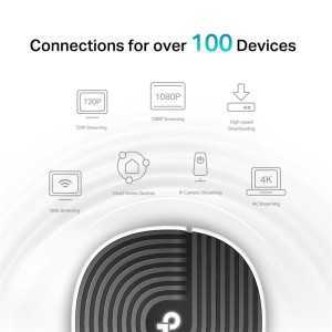 WIRELESS REPEATER TP-LINK WIFI AC1900 HOME MESH PACK 3 DECO S7