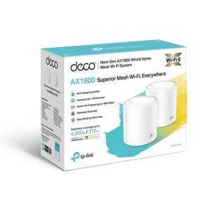 WIRELESS REPEATER TP-LINK AX1800 HOME MESH PACK 2 DECO X20