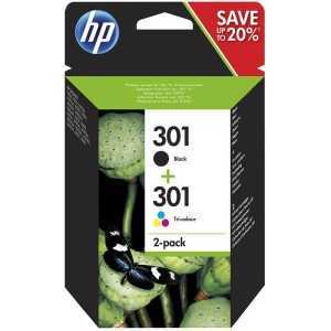 TINTA HP 301 N9J72AE PACK 2 UDS BLACK + TRICOLOR