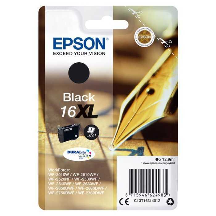 TINTA EPSON C13T16314012 T1631 BLACK 16XL