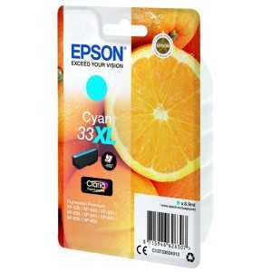 TINTA EPSON C13T33624012 CYAN XL 33XL