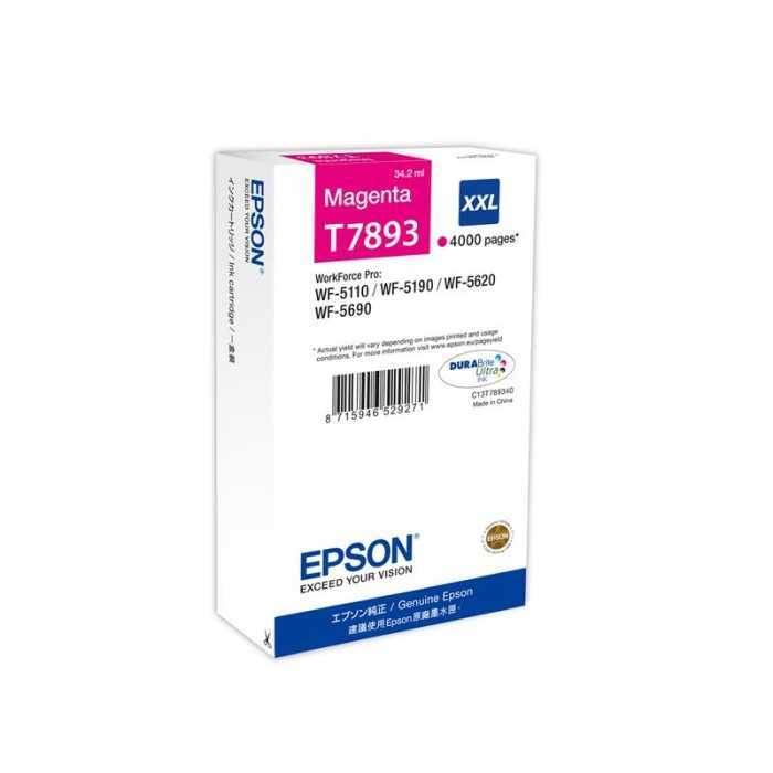 TINTA EPSON C13T789340 XXL MAGENTA T789340 XXL