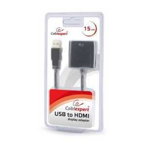 ADAPTADOR GEMBIRD USB 3.0 A HDMI USB3.0/M-HDMI/H 15CM