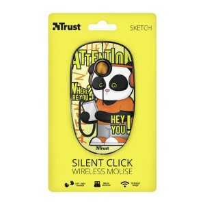 RATON TRUST SKETCH SILENT CLICK WIRELESS YELLOW