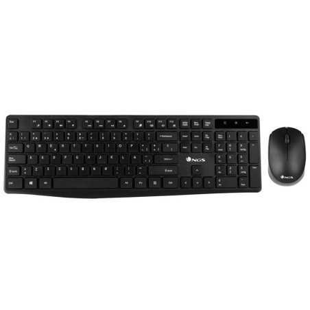 TECLADO + RATON NGS ALLURE WIRELESS BLACK