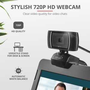 AURICULARES + WEBCAM HD TRUST HOME OFFICE BUNDLE