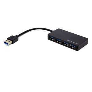 HUB USB PHOENIX 4 PUERTOS USB 3.0 BLACK