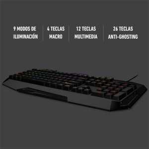 TECLADO PHOENIX GAMING USB RGB