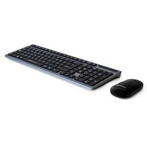 TECLADO + RATON PHOENIX WIRELESS ULTRA SLIM BLACK