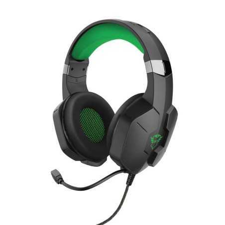 AURICULARES TRUST GAMING GXT323X CARUS HEADSET GREEN