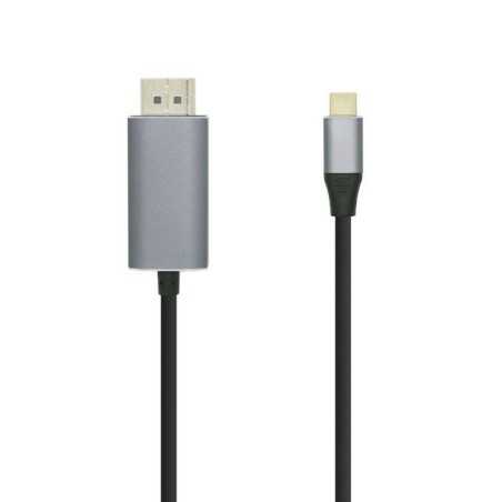 CABLE CONVERSOR USB-C M A DISPLAYPORT 4K 60HZ BLACK