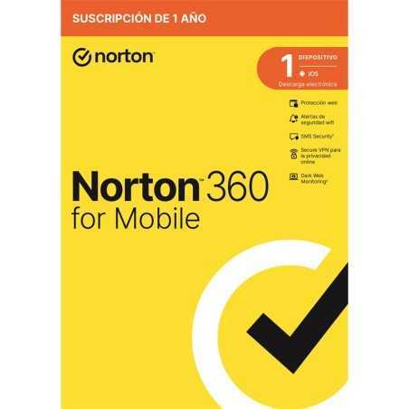 NORTON 360 MOBILE ES 1 USER 1 DEVICE 1 AÑO L. ELECTRONICA