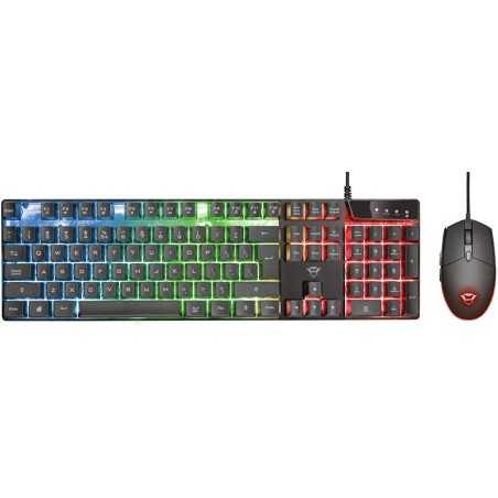 TECLADO + RATON TRUST GXT838 AZOR GAMING RGB