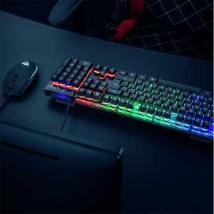 TECLADO + RATON TRUST GXT838 AZOR GAMING RGB