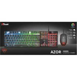 TECLADO + RATON TRUST GXT838 AZOR GAMING RGB