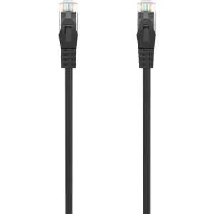 CABLE DE RED CAT.6A UTP 0.5M AISENS BLACK