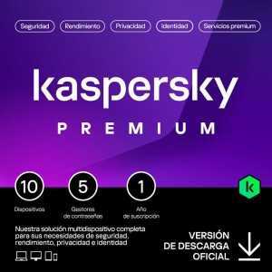 ANTIVIRUS KASPERSKY PREMIUM 1YEAR 10L PC/MAC/ANDROID/IOS