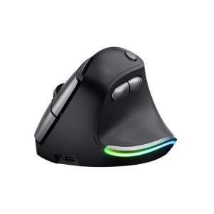 RATON TRUST BAYO WIRELESS ERGONOMIC RGB BLACK