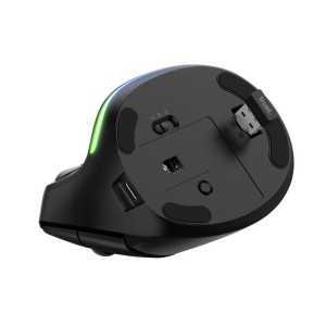 RATON TRUST BAYO WIRELESS ERGONOMIC RGB BLACK