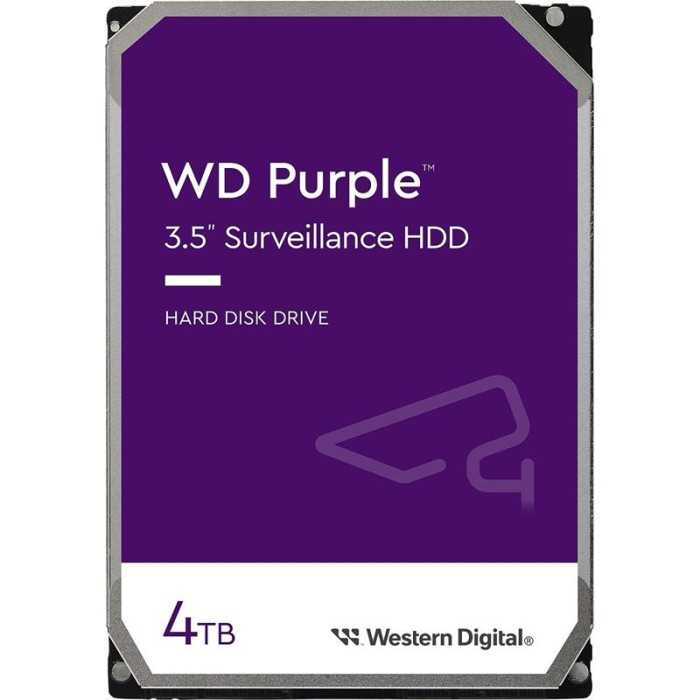 DISCO DURO WESTERN DIGITAL 4TB 3,5 SATA PURPLE