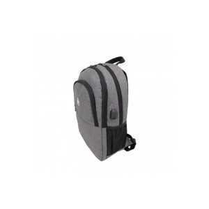 MOCHILA MAILLON BACKPACK GINEBRA USB 16 GREY