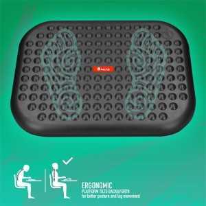 REPOSAPIES ERGONOMICO NGS FOOTNEST BLACK