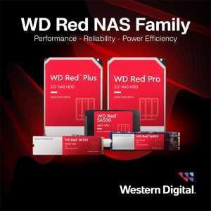 DISCO DURO WESTERN DIGITAL 6TB 3,5 RED PLUS NAS SATA3 256MB