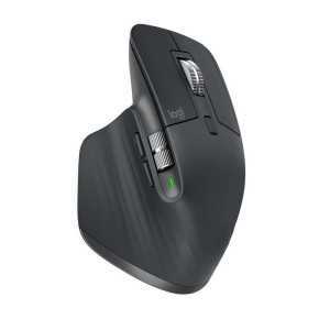 RATON LOGITECH MX MASTER 3S WIRELESS 8000DPI 7 BOTONES BLACK