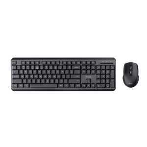 TECLADO + RATON TRUST TKM-360 WIRELESS SILENT BLACK