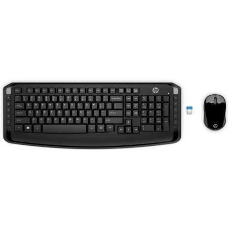 TECLADO + RATON HP 300 WIRELESS