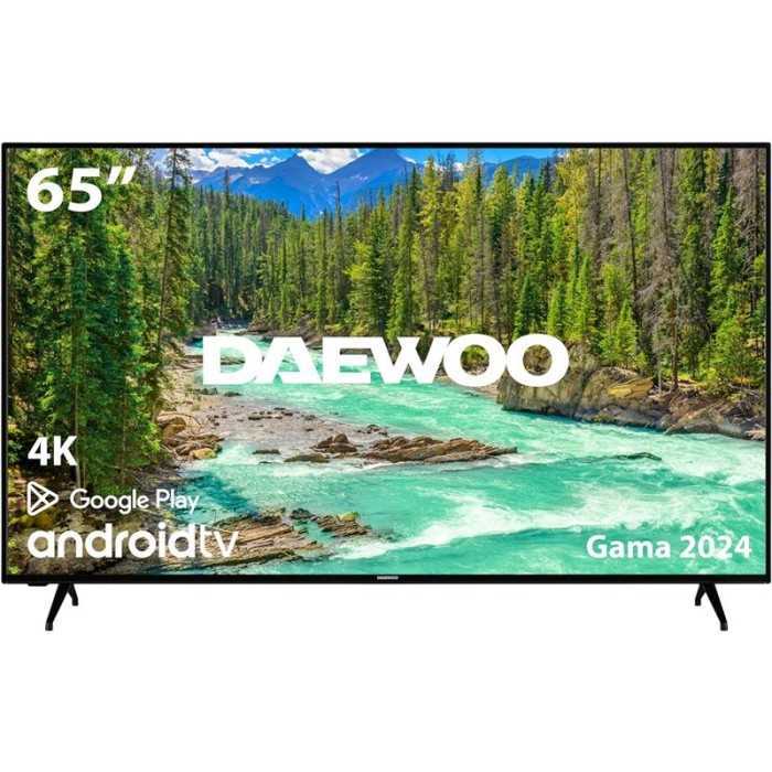 TELEVISOR LED DAEWOO 65 4K UHD USB SMART TV ANDROID WIFI BLUETOOTH DOLBY