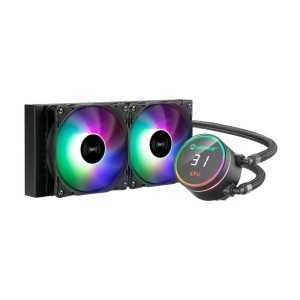 REFRIGERACION LIQUIDA CPU UNYKA AQUASTORM RGB 240MM BLACK