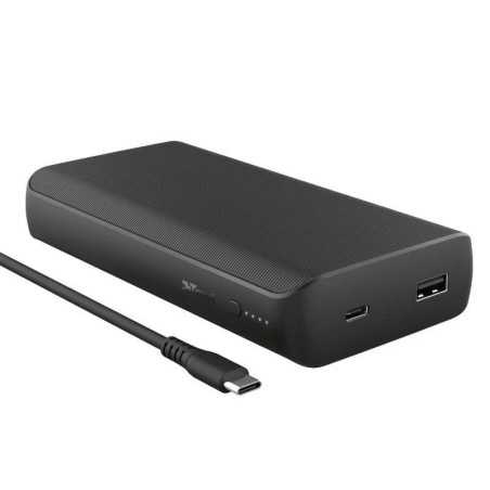 BATERIA EXTERNA TRUST 65W PARA PORTATIL USB-C BLACK