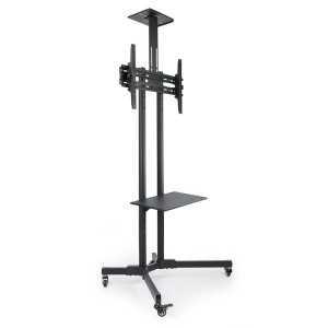 SOPORTE TV MONITOR TOOQ SUELO 37 - 70 50KG BLACK