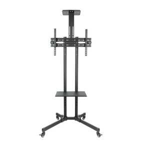 SOPORTE TV MONITOR TOOQ SUELO 37 - 70 50KG BLACK