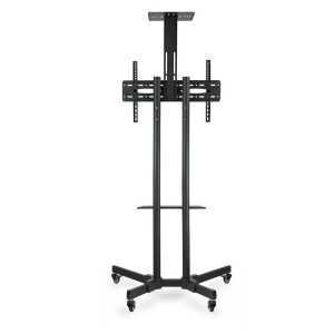 SOPORTE TV MONITOR TOOQ SUELO 37 - 70 50KG BLACK