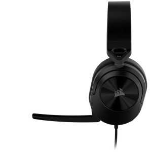 AURICULARES + MICROFONO CORSAIR HS55 SURROUND CARBON GAMING USB BLACK