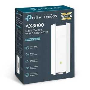 ACCESS POINT TP-LINK EAP650-OUTDOOR AX3000 DUAL BAND WI-FI 6 EXTERIOR POE