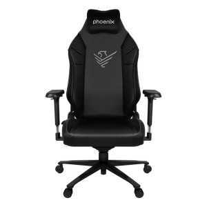 SILLA GAMING PHOENIX MONARCH CUERO TALLA R BLACK