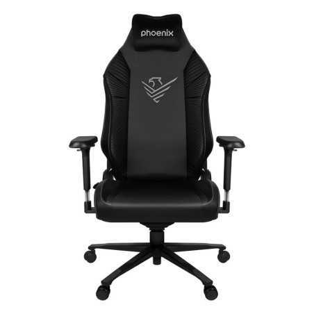 SILLA GAMING PHOENIX MONARCH CUERO TALLA R BLACK