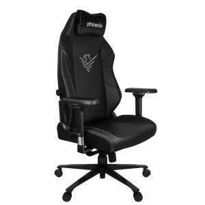 SILLA GAMING PHOENIX MONARCH CUERO TALLA R BLACK