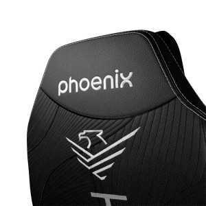 SILLA GAMING PHOENIX MONARCH CUERO TALLA R BLACK