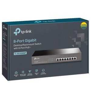 SWITCH TP-LINK GIGABIT 8 PUERTOS TL-SG1008P POE RACK