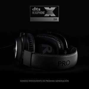 AURICULARES + MICROFONO LOGITECH G PRO X USB BLACK