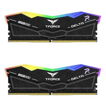 KIT MEMORIA RAM TEAMGROUP DELTA 32GB (2X16GB) DDR5 5600MHZ RGB CL36 BLACK