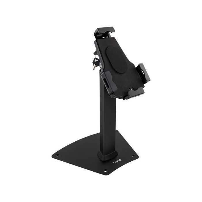 SOPORTE SOBREMESA TOOQ ANTIRROBO PARA TABLET 7.9-10.5 BLACK